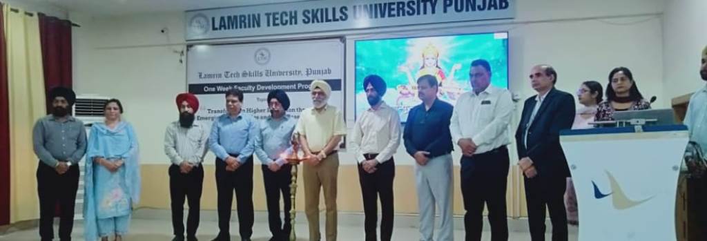 7Day Faculty Development Program Begins at Lamrin Tech Skills University Punjab